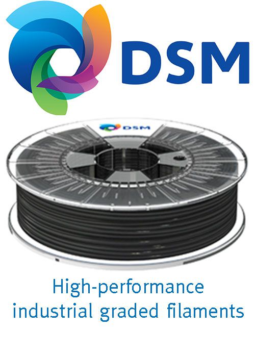 DSM Industrial 3D Printing Filaments now Available in Canada