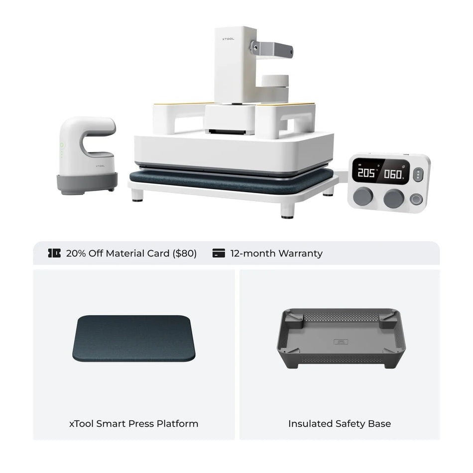 xTool Smart Heat Press All-in-One Kit