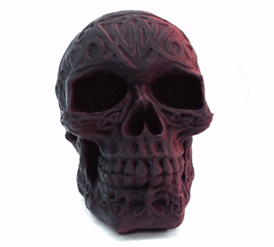EconoFil Polychromatic Black Red PLA 3D Printer Filament Canada