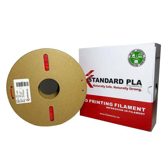 EconoFil Low Cost PLA 3D Printer Filament Canada - Red