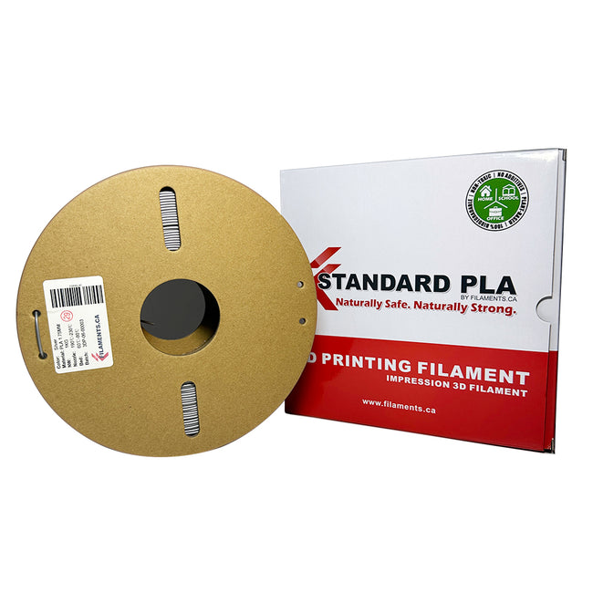 EconoFil Low Cost PLA 3D Printer Filament Canada - Silver
