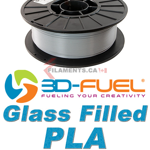 Glass Filled PLA - Industrial Grey - 2.85mm - 0.5 KG
