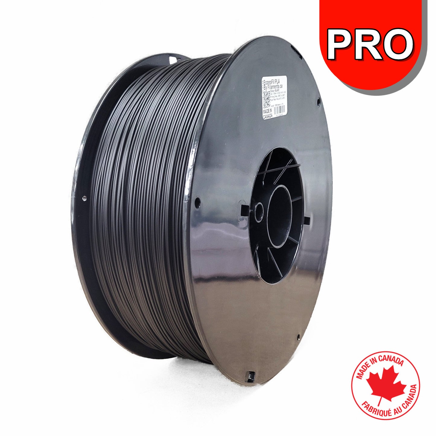 PLA PRO (Tough/High Impact) Filament - BLACK - 1.75mm - 4KG