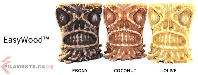 easywood wood filament for 3d printing printers in Canada