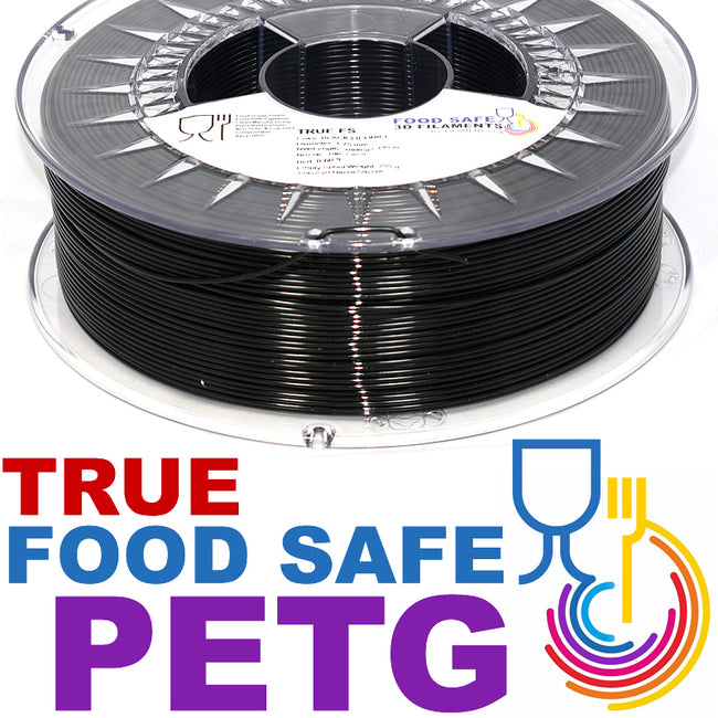 True Food Safe PETG 3D Printing Filament Canada