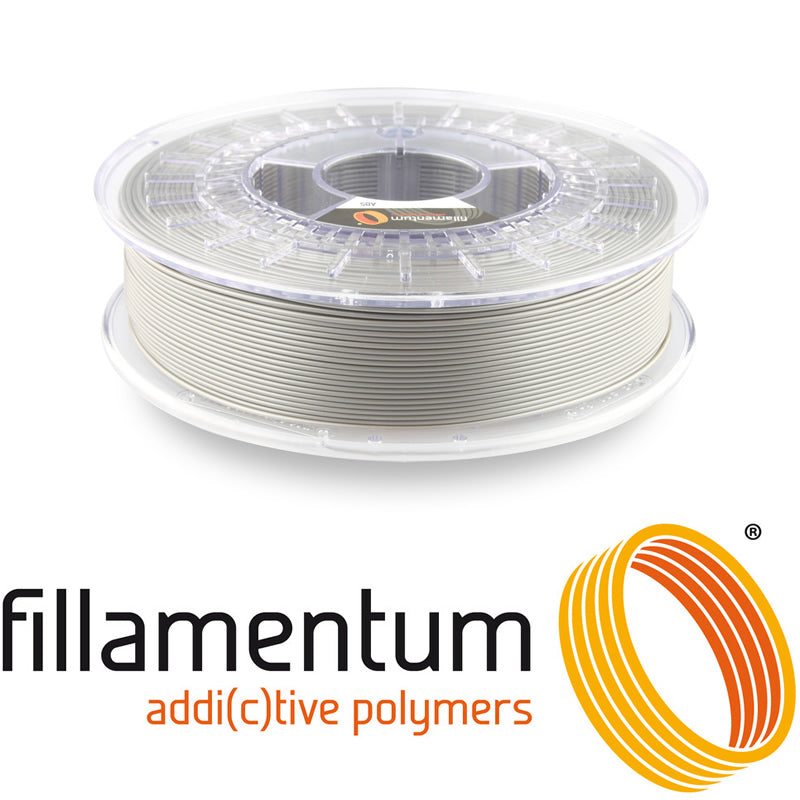 Fillamentum ABS Extrafill Metallic Grey 3D Filament Canada