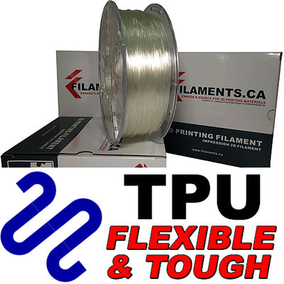 tpu flexible polyurethane 3d printer filament Canada