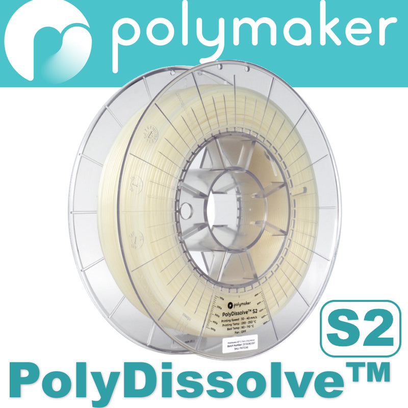 Polymaker PolyDissolve S2 Dissolvable 3D Printing Filaments Canada
