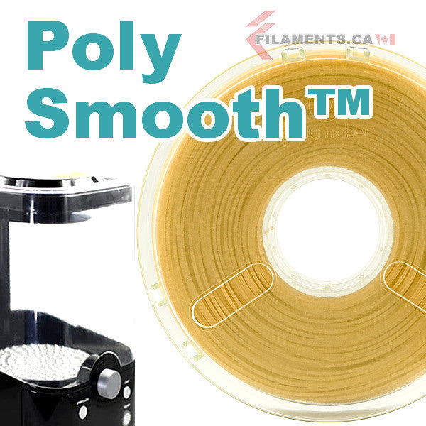 PolyMaker PolySmooth Polysher 3D Printer Filament Canada