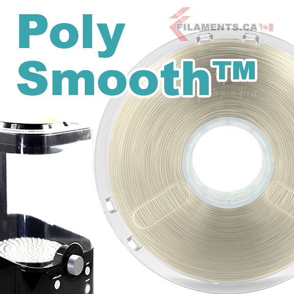 PolyMaker PolySmooth Polysher 3D Printer Filament Canada