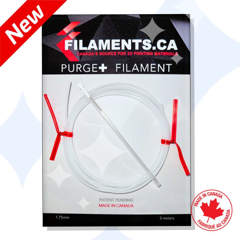 Purge cleaning filament for 3D printers Canada