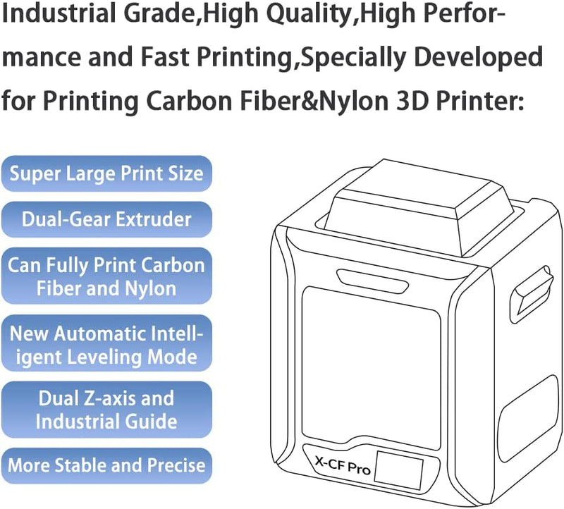 X-CF Pro Carbon Fiber 3D Printer Canada